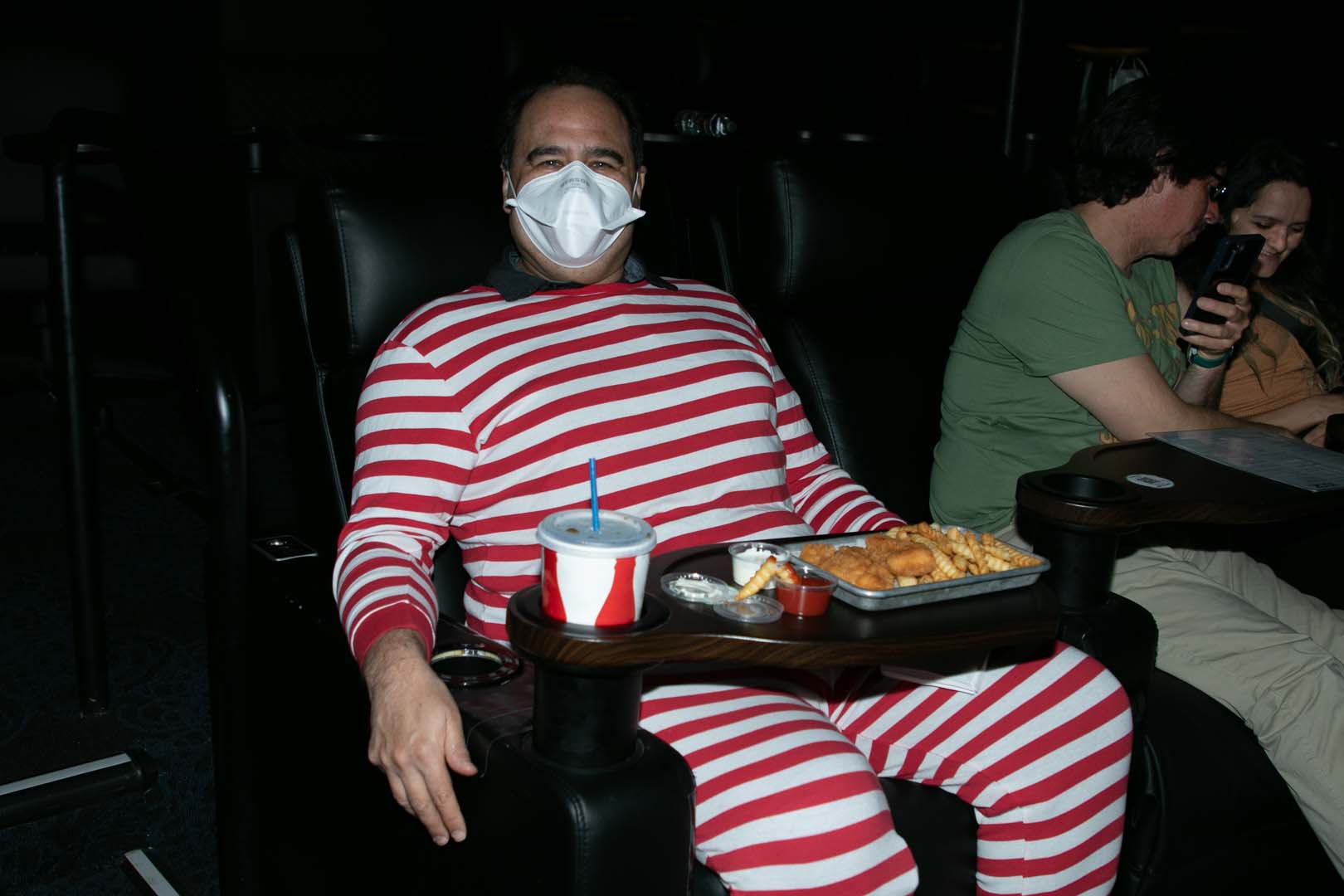 Fred Topel in his pajamas