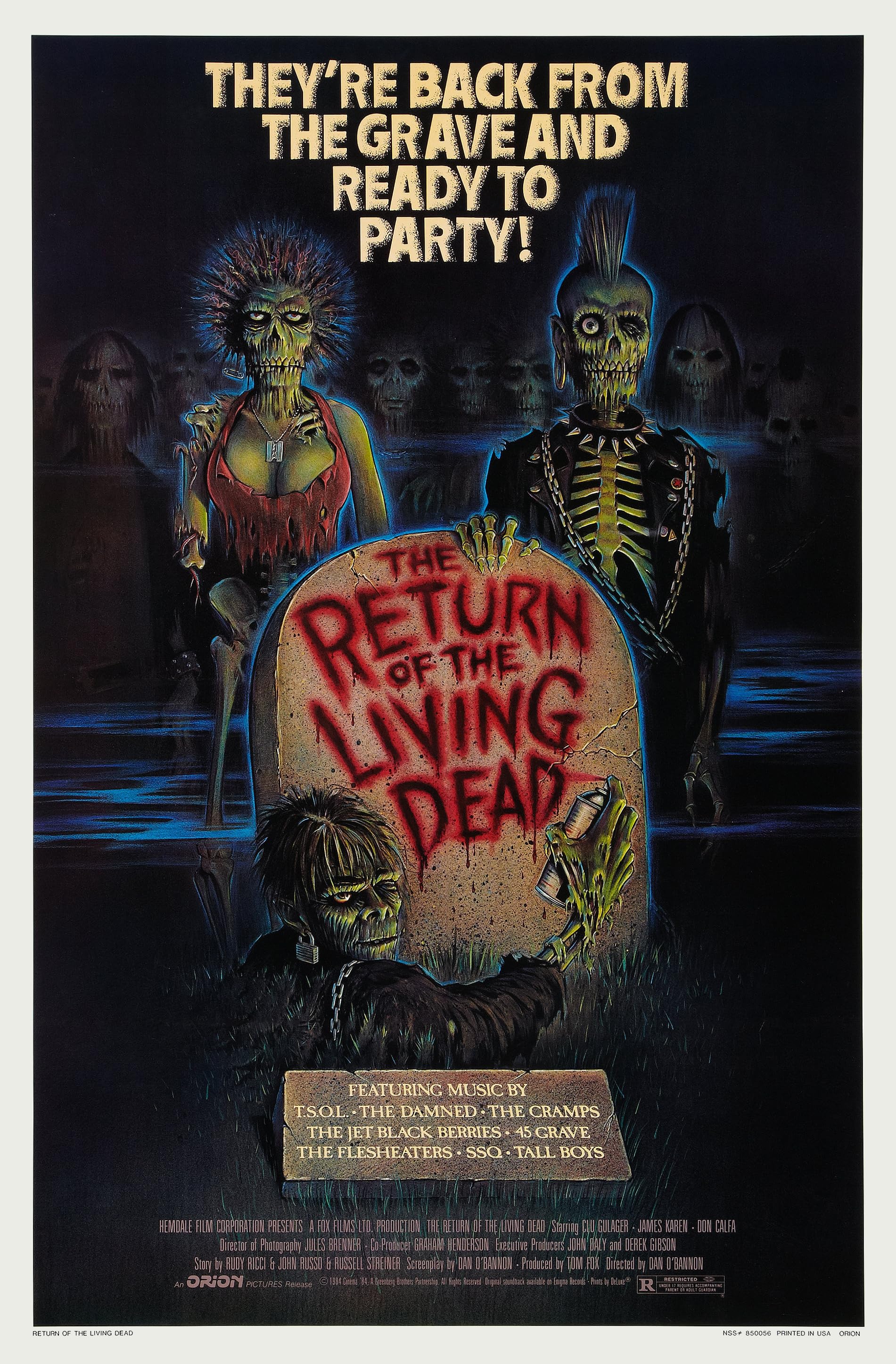 The Return of the Living Dead poster
