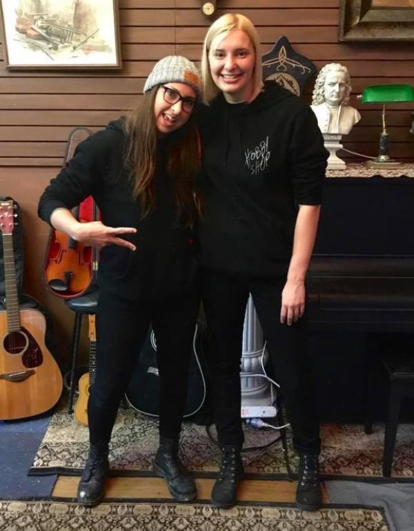 Isabel Stanfield and Stephanie Liquorish