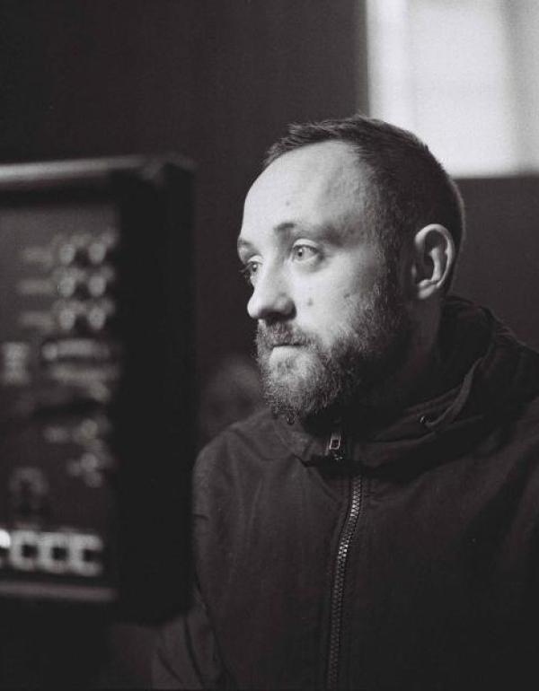 Daniel Butler On Set of Afterlife