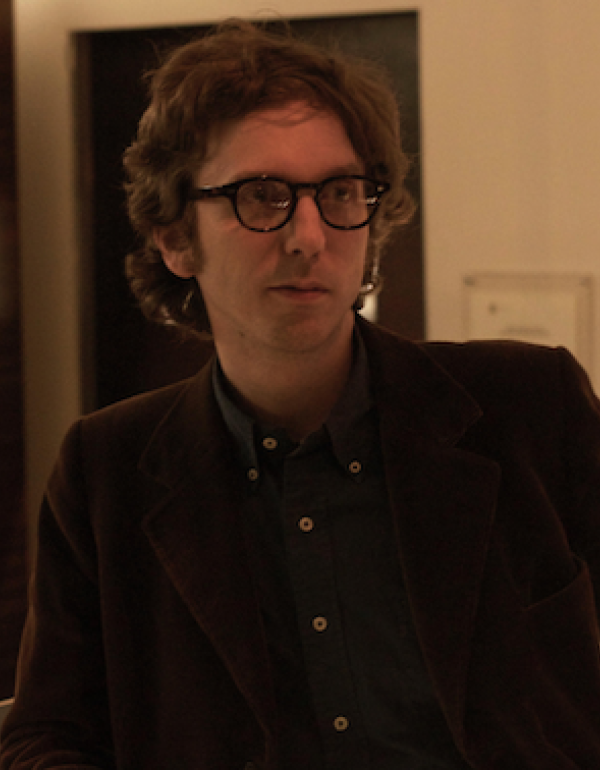 Director Ashley Cahill on set