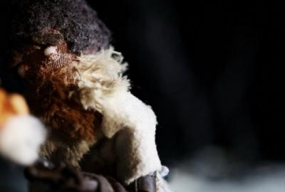 The Hunter shoots his gun towards the camera