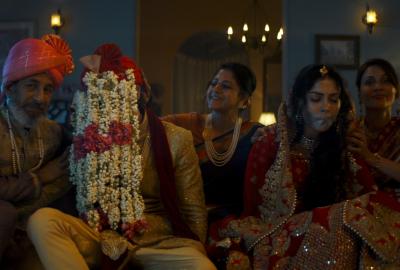 The family with the Bride