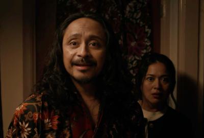 Gerson Oratmangoen and Denise Aznam in Pocongdorie